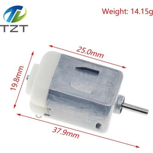 TZT 3V 0.2A 12000RPM 65Gcm Mini Micro DC Motor for DIY Toys Hobbies Smart Car MOTOR For Arduino