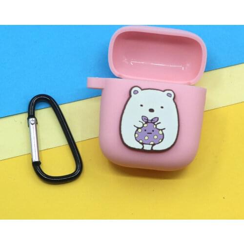 Cartoon Cute Protective Cover Anti-Shock Silicone Case for OPPO Enco Free Headset Cover