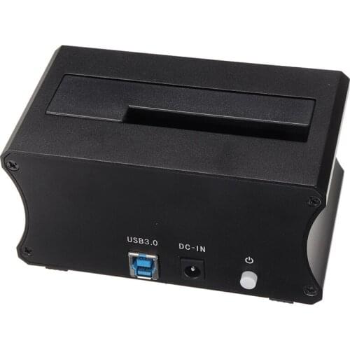 New Arrival USB3.0 Serial Port SATA Hard Disk Base All Metal Multifunctional Mobile Hard Disk Box With USB Cable Power Adapter