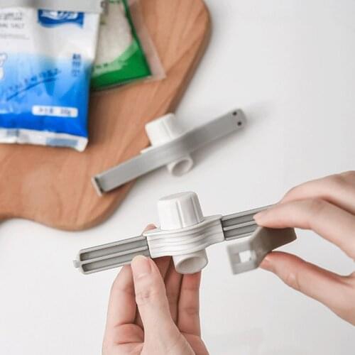 Food Bag Clips Storage Bags Sealer Kitchen Accessories Househould Snack Vacuum Sealer Clamp Plastic Food Clip Home Organization