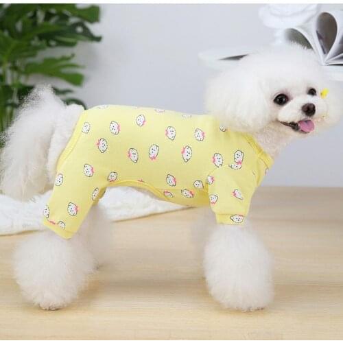 Pullover Stylish Dog Warm Four-legged Loungewear Unisex Dog Shirt Long Sleeve for Teddy Dog