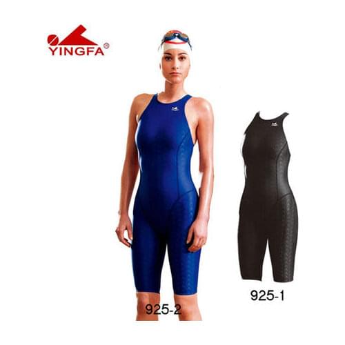 Yingfa FINA Approved one piece competition swimwear sharkskin racing swimsuit swimming competition for women Plus size XS-XXXL
