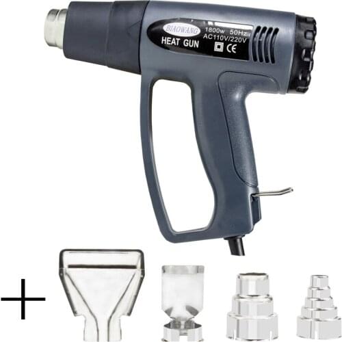 Thermal blower heat gun embossing hot air gun for fast heat shrink Stepless temperature adjustable 220V cheap dropshipper