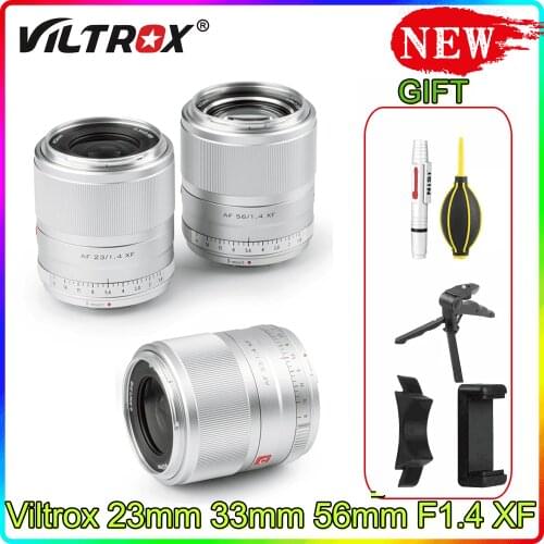 VILTROX 23mm F1.4 XF AF 23/1.4 STM Auto Focus Fixed Focus black silver Lens for Fujifilm FUJI X X-T3 X-H1 X20 X-T30 X-T20 X pro3