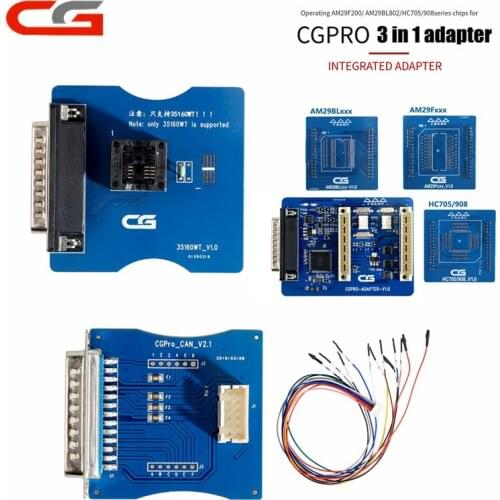 All Adapters for CG Pro 9S12 HC705/908 AM29FXXX AM29Blxxx 3 in 1 35160WT adapter CAN V2.1 Adapter Available to Choose