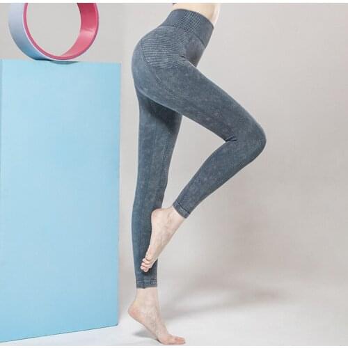 Women Yoga Leggings Sports Running Sportswear Breathable Fitness Leggings Seamless Athletic Gym Quick Dry Tights Pants