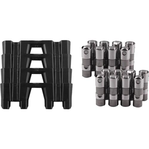 16 Pack Hydraulic Roller Lifters Kit Replacement No. 12499225 for GMC LS2 LS7 HL124