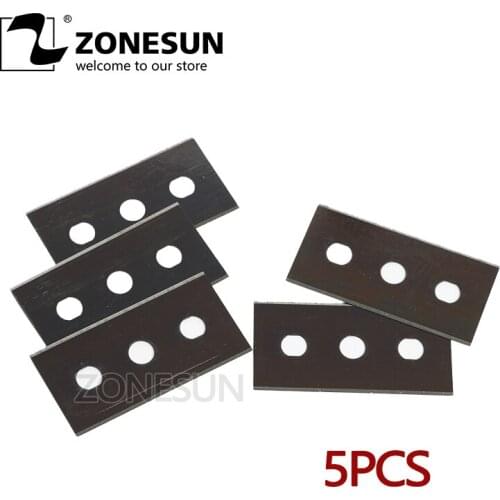 ZONESUN Leather Cutting Machine Blade For 809 Leather Handicraft Leather Cutting Machine 5pcs/10pcs