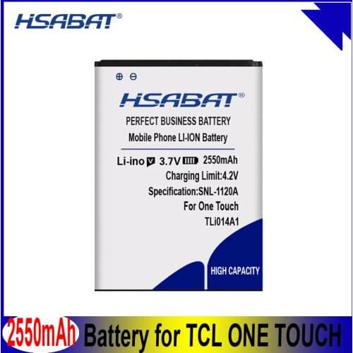 2550mAh Battery for Alcatel TLi014A1 CAB31P0000C1 TCL ONE TOUCH 4012/X OT-4012A FIRE OT-5020 M POP 918 OT-918/N/S OT-990M OT-985