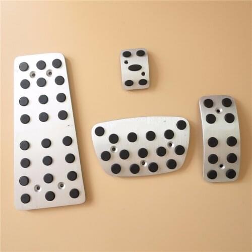 DEE Car Accessories For Toyota New Camry AT Auto Accelerator Brake Footrest Pedal Pedales Stickers Styling Plates Pad