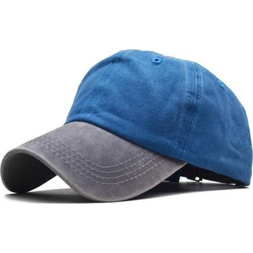 Baseball Caps Casual Old Retro Design Adjustable Hats Women Men Hip Hop Trucker Cap Plain Beach Cap Unisex Outdoor Sport Sunhat