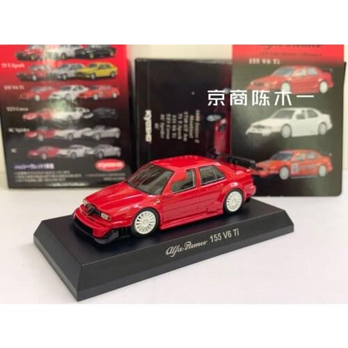 1/64 KYOSHO Alfa Romeo 155 V6 Ti LM F1 RACING Collection of die-cast alloy car decoration model toys