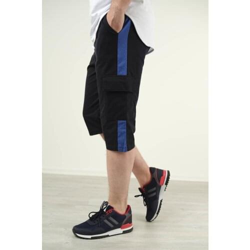 Randall Cargo Pocket Ribbon Detail Men Bermuda Capri