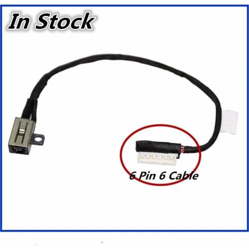 New Laptop DC Power Jack Cable Charging Socket Connector Port Wire Cord For Dell Inspiron 15 5100 41113 4113