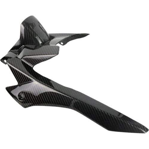 Carbon Fiber Motorcycle Rear Tire Hugger Chain Guard Mud Fender Fairing Fit for YAMAHA MT07 2013 2014 2015