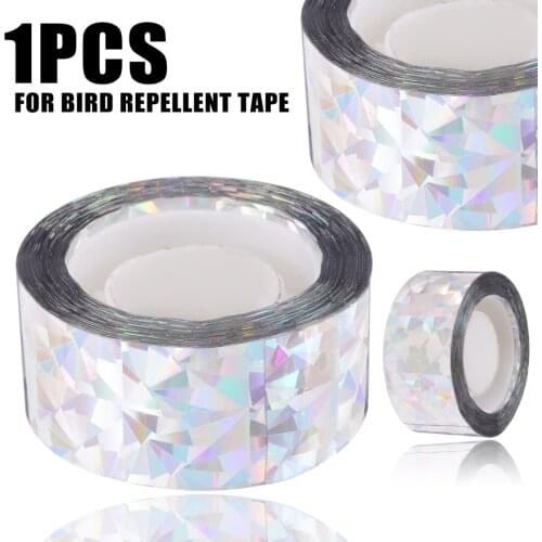 45m/90m Garden Bird Repellent Tape Useful Bird Scare Repeller Anti Bird Reflective Deterrent Tape Pest Control Garden Supplies