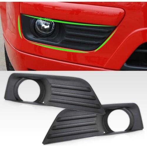 DWCX Front Lower Left + Right Bumper Fog Light Lamp Grille 4M51-19952-A& 4M51-19953-A for Ford Focus 2004 - 2006 2007 2008