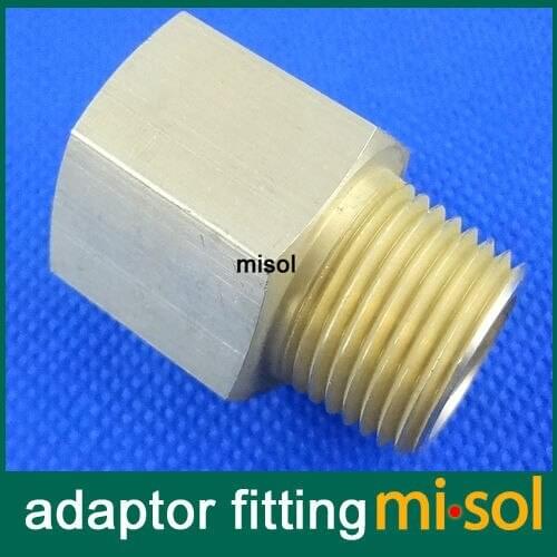1 pcs of Adaptor fitting 3/4" BSP (DN20) male to 3/4" NPT female, Brass