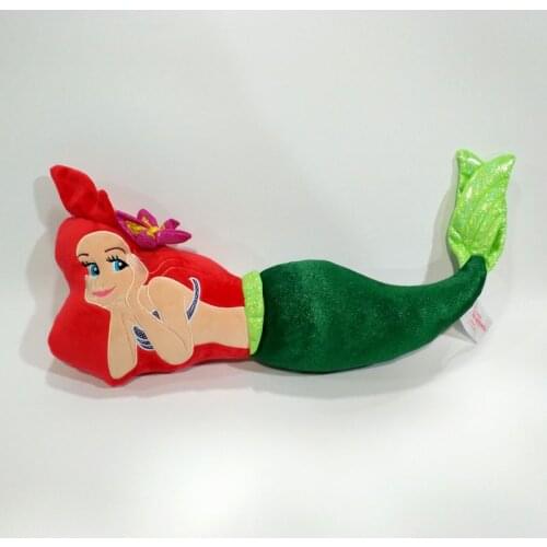 New Hot Disney Large The Mermaid Ariel Princess Plush Toy Kawaii Mermaid Stuffed Soft Pillow Dolls Gift 60cm