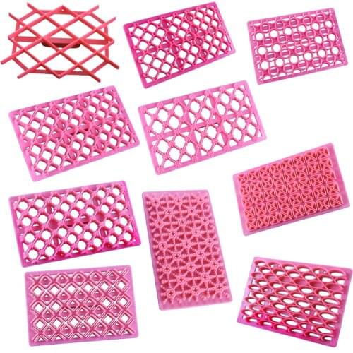 Cookie Cutter Embosser Stamp Cake Sticky Wedding Party Cake Decorating Christmas Fondant Cutter Tools Sugarcraft Baking Tools
