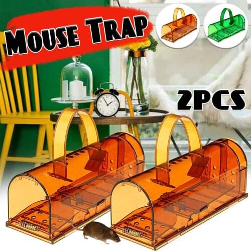 S/M/L/XL Catching Mice Mouse Traps Bait Snap Rodent Catcher Foldable Reusable Mice mousetrap Hunt Rat Cage