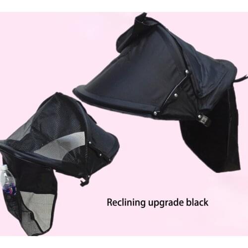 Baby Stroller Accessories Carriage Sun Shade Kids Stroller Sunshade Cover Prams Windproof Hood Canopy Cover Stroller Sun Visor
