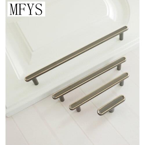 3.75"5"6.3" Vintage Style Dresser Drawer Handles and Knobs Zinc alloy Backplate / Kitchen Cabinet Door Knobs Handle 96 128 192mm