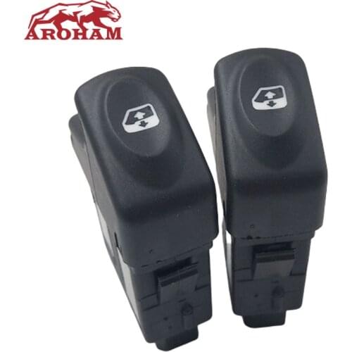 2x For Renault Clio Renault Clio I Renault Kangoo Megane 1990 -2016 Power Window Switch Control Button 7700436524 7700307605