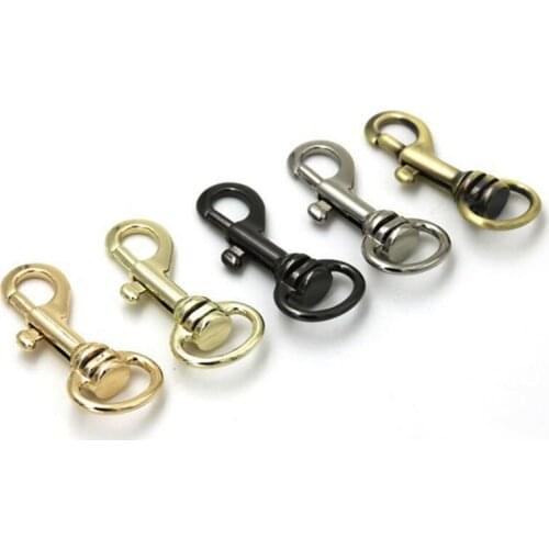 Luggage hardware Accessories Metal Bag Strap Buckles Lobster Clasp DIY Bag Dog Buckle Leash Leads Belt Strap Clip Keychain Part
