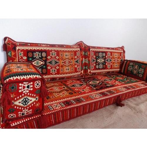 MESOPOTAMIAN Sofa Eastern Corner Set Pillow Cushion HOOKAH Lounge Couch Bohemian Decor