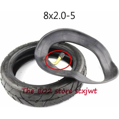 Free shipping 8X2.0-5 inner tube and tyre for Electric scooter baby trolley 8 inch pneumatic tire 8*2.00-5 tires