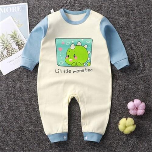 Baby Rompers Spring Newborn Baby Clothes For Girls Boys Long Sleeve Jumpsuit Baby Clothing boy Kids Outfits