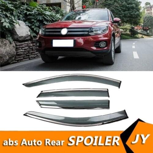 For Volkswagen Tiguan 09-12 Window Visor Vent Shades Sun Rain Deflector Guard For Volkswagen Tiguan Auto Accessories 4PCS/SET