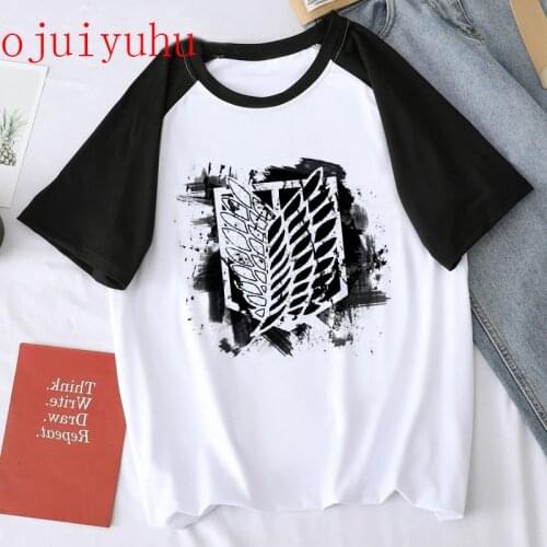 Japanese anime Attack on Titan Shingeki No Kyojin Cool Japanese Anime T-shirt Men Tshirt Manga Graphic T Shirt Unisex Top Male