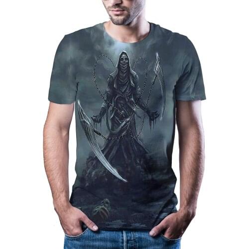 Printed T-shirt summer casual mens T-shirt aesthetic short sleeve funny T-shirt 2021 summer T-shirt