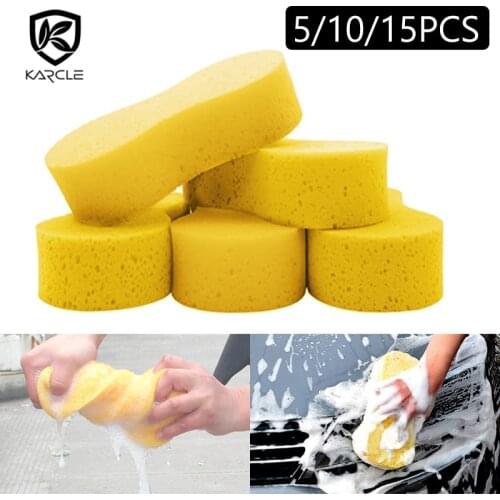 Car Wash Sponge 8 Shape Car Glass Washing Cleaner Waxing Sponge Foam Auto Cleaning Tool For Kitchen Office Car Detailing Cleaner