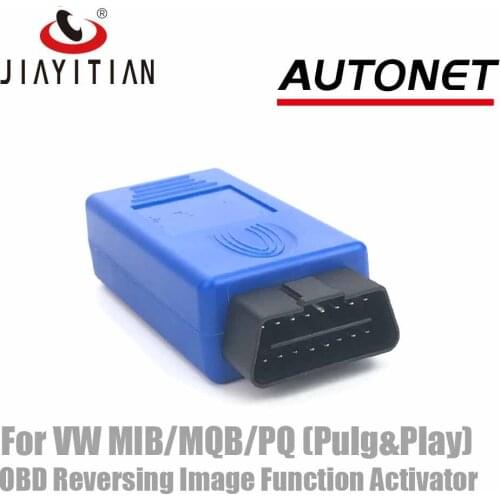 JIAYITIAN For VW For skoda Audi MIB MQB Original Screen Reverse image upgrade parts OBD Reverse image function activator backup