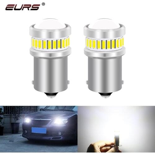 2PCS 1156 P21W LED BA15S PY21W BAU15S Canbus LED 4014 3030 T20 7440 W21W 7443 WY21W 1157 BAY15D Bulb for Auto Turn Signal lights