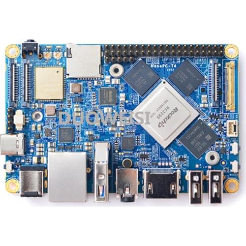 NanoPC T4 development board Open Source RK3399 DDR3 RAM 4GB Gbps Ethernet
