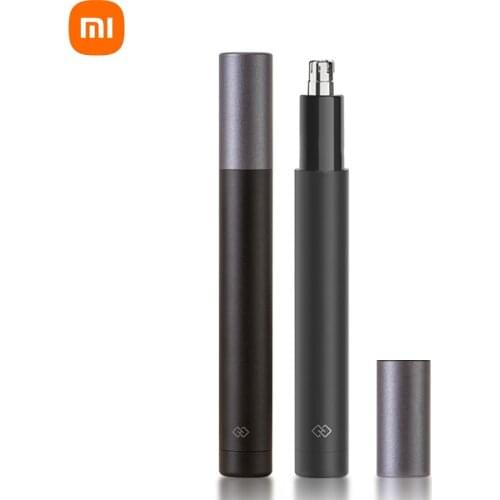 Xiaomi Portable Electric Nose Hair Trimmer Mini Waterproof Smart Home Hair Shaver Minimalist Design Removable Rotating Cutter