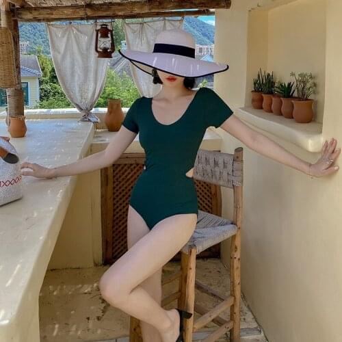 2021 New Womens Swimsuit Female Push-up Bodysuit Swimwear Bathing Suits Bikini Sexy One-piece Swimsuit Beachwear