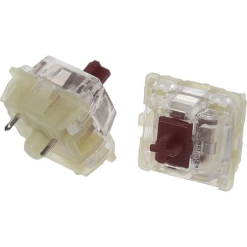 2Pcs Original SMD RGB Cherry MX Switches 3pin Feet Brown Switch Mechanical Keyboard Clear Switch P9YA