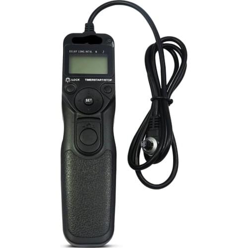 TC RS-80N3 DMW-RS1 LCD Timer Remote Timer shutter release For Canon 70D 5D3 5D4 7D2 7D 1DS 6D2 60D Camera