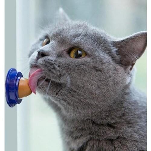 1PC Catnip Sugar Ball Cat Snacks Candy Licking Solid Nutrition Cat Energy Ball Toys Safe Natural Solid Catnip Keep Pet Cat Toys