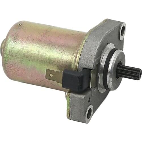 10-Tooth Starter Motor for ETON VIPER 50 RXL-50 AXL-50 TXL-50 NXL-50 50CC ATV QUAD for Polaris Predator 50 04-06 Scrambler 50