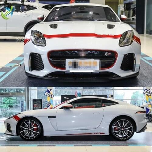 Car stickers FOR Jaguar ftype XE XJ XF XEL XFJ F-TYPE body hood appearance personalized custom sports decal film