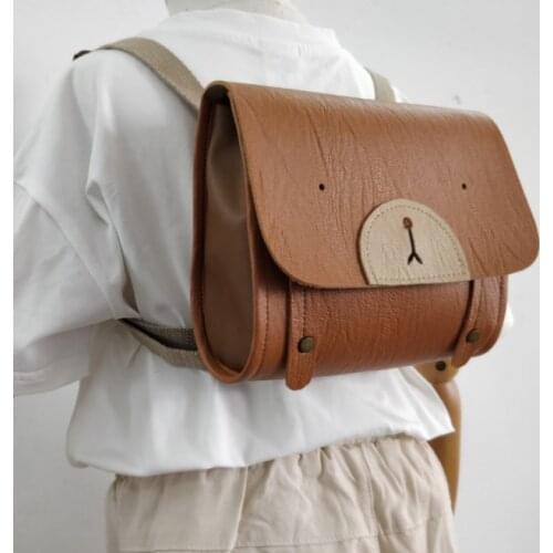 Children PU Handbag Girl Shoulder Bag Fashion Flower Rivet Glitter Metal chain Bucket Kid Flap Bag Shiny Party Baby Purse