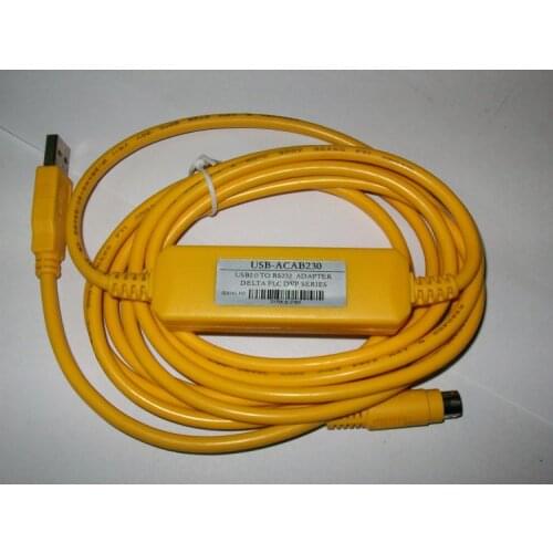 Second-generation USB-ACAB230, ES, EC, EX, SS, SA, SX, SC, EH, PLC programming cable, win7, XP