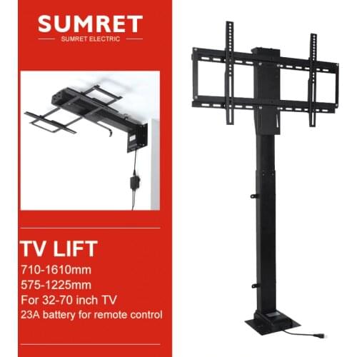 TV LIFT Electric lifting support for Applicable to Motorized Vertical Stand Lift Height Adjustable Mount With Phone Control