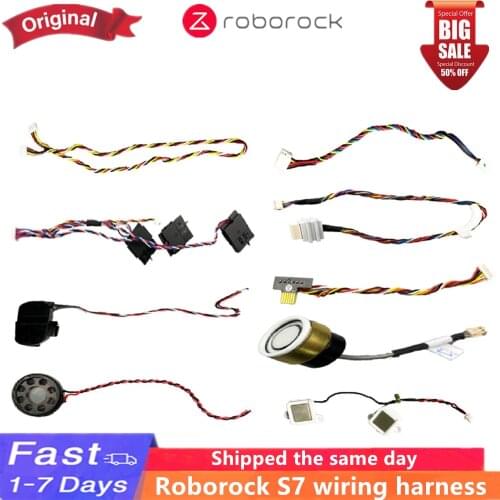Original Roborock vacuum robot S7 S75 fan wiring harness vibration module ultrasonic probe collision wiring harness accessories